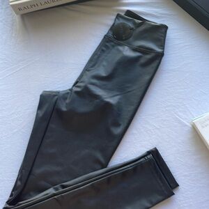 Aerie Vegan Leather Leggings